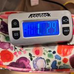 Chico's Womens Size 18 Blue White Paisley Sleeveless Stretch V Neck Midi Dress Photo 8