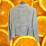 Vintage Giorgio Sant Angelo Light Green Paisley Skirt Suit Set‎ Size 14 Photo 4