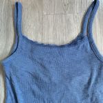 Aerie Offline by  Y2K Dusty Blue Cotton Ribbed Cami size Small Photo 1