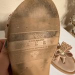 Melissa  Embellished Bow Thong Sandals Sweet Size 8 Pink/Beige Photo 3