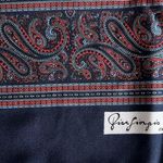 Pier Giorgio Paisley & Striped Rectangular Scarf, New in Packaging Photo 1