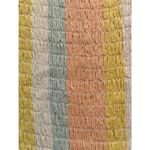 Torrid  Women's Size 2X Multicolor Pastel Rainbow Striped Gauze Smocked Tank Top Photo 3