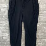 Maurice's Black Cropped Straight Leg Pants Photo 0