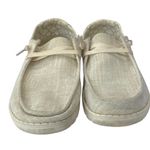 Hey Dude  Women's WENDY Sparkling Gold Cream slip on casual Sneakers size 7 Photo 2