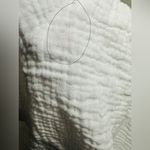 Knox Rose  Romper Size SMALL Women's Boho Short Sleeve Gauze Shorts White Peasant Photo 13