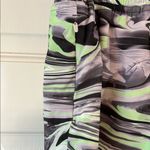 Lululemon Green Gray Black Marble Pattern Lined Hotty Hot Shorts - Size 10 Photo 9