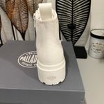 Palladium  Women's White Ankle Boots Size 7 Photo 3