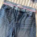 KanCan Blue Straight Leg Jeans with Striking Two Photo 9