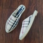 Burberry  Tan Nova Check Feminine Chic Loafer Espadrille Size 37 Photo 7