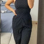 Lulus Black Polka Dot Romper Photo 0