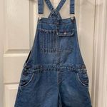 Boom Boom Jeans Women’s Blue Denim Overalls size large Photo 0
