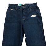Lee  Jean Dark Wash High Rise Stretch Relaxed Fit Straight Leg Denim Size 10 Long Photo 1