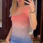 superdown Ombré One-Shoulder Body-con Mini Dress Photo 0