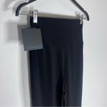 Norma Kamali NEW   Sz XS Pencil Pants Stretch-Jersey Trousers Black Photo 3