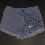 ASTR  Studded Denim Shorts‎ Photo 4