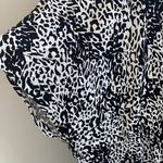 Scoop women’s xs/s animal print‎ kimono Black Photo 2