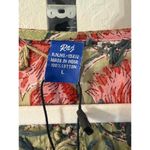 Raj Embroidered Long Sleeve Floral Print Tunic/Dress Green Size L Photo 4