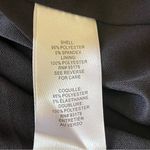 T Tahari Women’s Scuba Sheath Sleeveless Dress Size 14 Navy Crisscross Back Photo 10