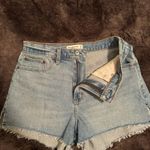 Abercrombie & Fitch Abercrombie Curve Love Jean Shorts  Photo 0