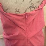 ZARA Twisted Straps Straight Cotton Dress Pink Sleeveless Round Neck Midi Sz XL Photo 8