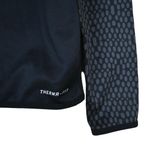 Nike  Womens S Therma Fit Just Do It Black Yellow Oversized Pullover Hoodie Photo 6