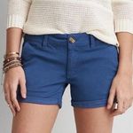American Eagle AEO blue stretch shortie shorts - 2 Photo 0