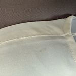 Mango MNG by Sheer Lace-Trim Ivory Blouse (1078) Photo 9