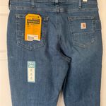 Carhartt  WOMEN'S WORK JEAN - RELAXED FIT - RUGGED FLEX® NWT size 12 Photo 3
