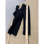 Charter Club Womens Jacket 4P 100% Wool Navy Blue Long Sleeve 2 Pocket 1 Button Photo 8