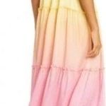 Cami NYC NWOT  Adrienne Rainbow Tiered Silk Dress size small Photo 1