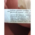 ZARA  Pink Smocked Blouse Women's Medium Mock Neck Open Back Casual Chic Top‎ Photo 7