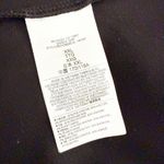 Gap  | Solid Black Modern Boatneck High Neck Zipper Back Dress Midi 3/4 | XXL Photo 5