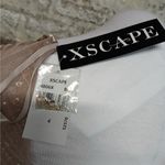 XScape  Beaded Formal Evening Gown Women's 4 Mother Of Bride Wedding Party Dress Photo 10