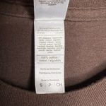 American Apparel Freedom Tattoo Comp Short Sleeve T Shirt Brown Back Graphic Size Small Photo 3