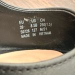 Stuart Weitzman Rinna Black Wedge Sandals Photo 6