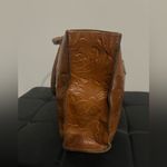 Patricia Nash  Zancona Tooled Brown Leather Tote Reiti Wallet New With Tags $308 Photo 3