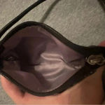 Coach  wristlet black silver shimmer Photo 2