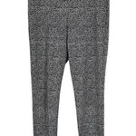 Raffinalla Black and White Artsy Polka Dot Mix Print Stretch Rayon Pants Size 12 Photo 0