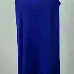Kasper  Blue/Purple Sleeveless Midi Dress Size M Photo 0
