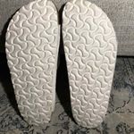 Birkenstock  Arizona Soft Slide Sandal Antique White Suede Photo 9