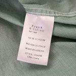 Frank & Eileen  Frank Green Cotton Micro Check Button Up Long Sleeve Shirt Photo 6