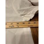 J.Jill White Shirt Collection Womens Small Quarter Button Up Tunic Top Career Photo 6