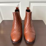 Talbots Women’s Shoes Dark Rum Tish Quilted Boots Size 7.5 M Photo 3