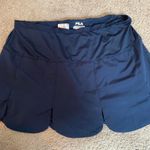 FILA Navy Scalloped Skort Photo 0