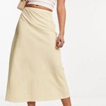 ASOS Off White Maxi Skirt Photo 1