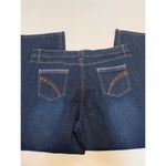 Evil Gemelli Flared Jeans Embellished Back Pockets Size 20 Blue Photo 9