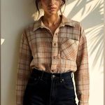 PINK - Victoria's Secret Pink Victoria ‘s Secret Flannel Shirt Jacket Photo 2