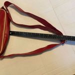 Fossil  54 Sling Shoulder Crossbody Messenger Bag Red Unisex 11X3X7.5 SEE DESCRIP Photo 2
