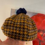 Vintage Millars Ireland 100% New Wool Patchwork Tweed Newsboy Cabbie Cap Hat EUC Photo 2