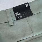 EXPRESS SuperSoft Twill MidRise Dress Pants – Pistachio – Size 2R Photo 4